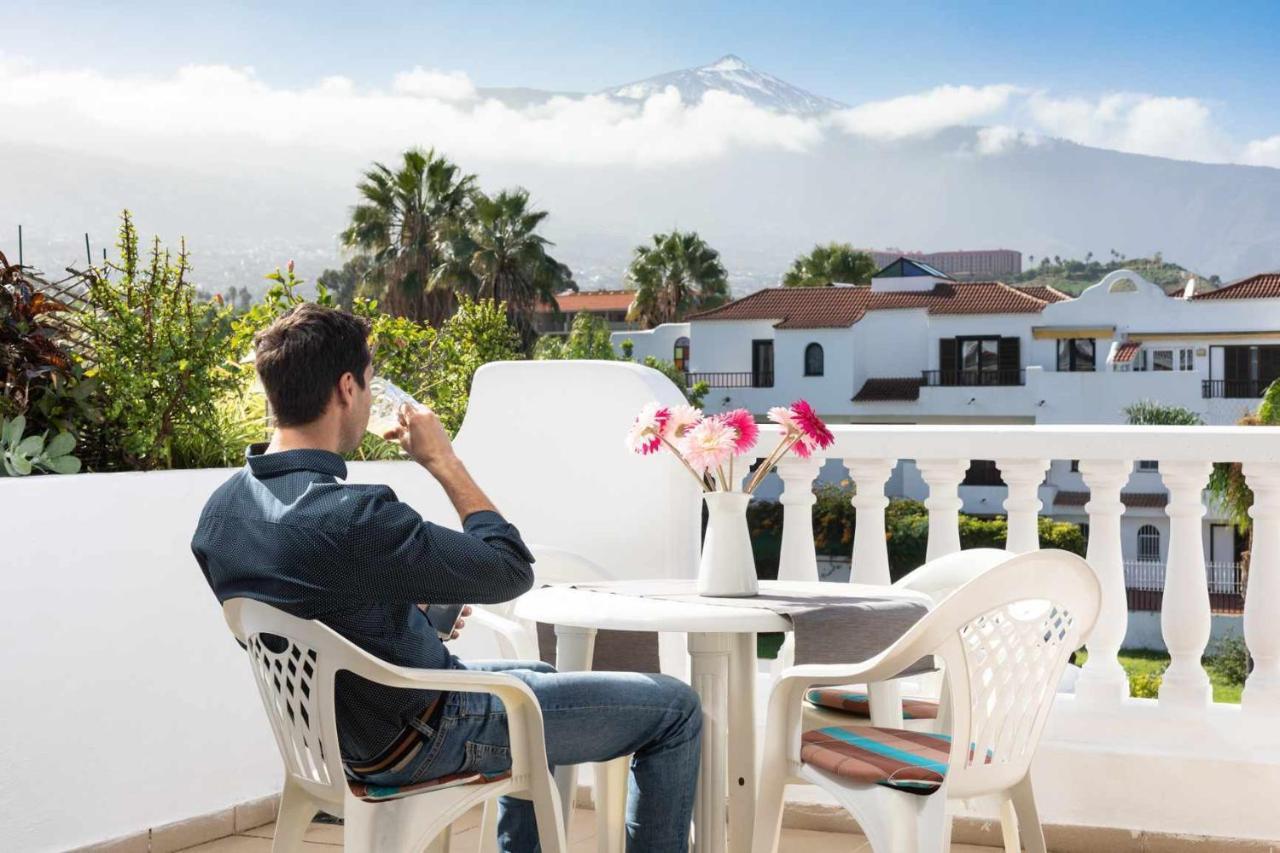 Vivienda Vacacional Con Vistas Al Teide Y Piscina プエルト・デ・ラ・クルス エクステリア 写真