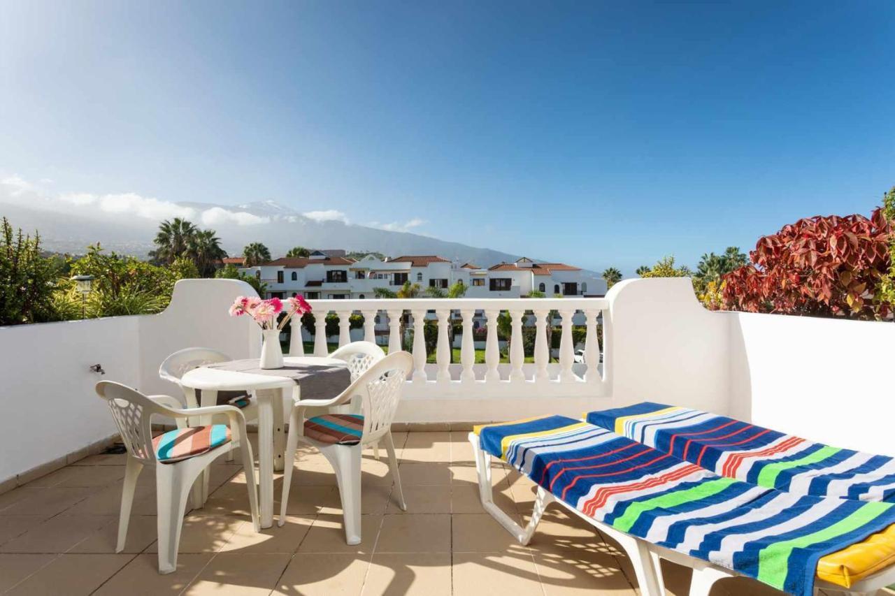 Vivienda Vacacional Con Vistas Al Teide Y Piscina プエルト・デ・ラ・クルス エクステリア 写真